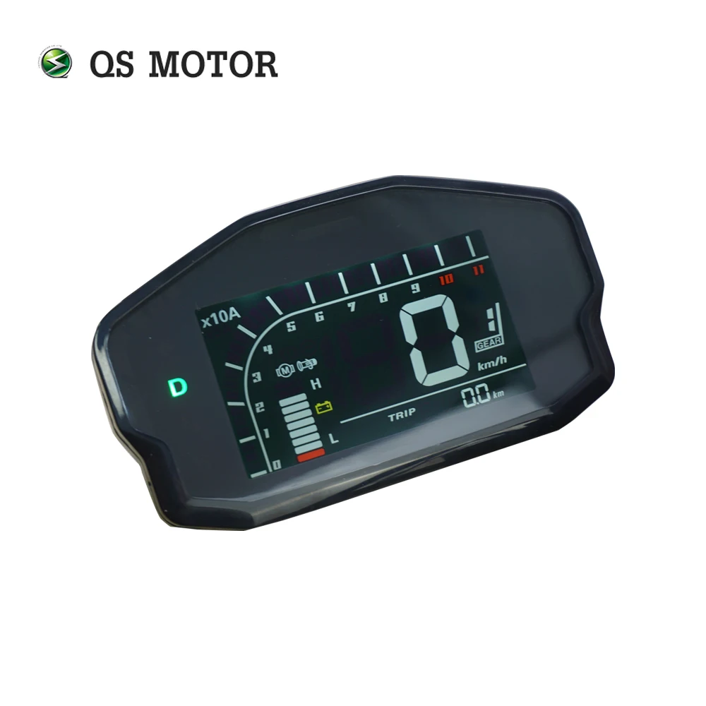 QSMOTOR 인코더 미드 드라이브 모터 변환 키트, Fardriver ND721200 컨트롤러 포함, 전기 오토바이, 8000W, 72V, QS180, 90H