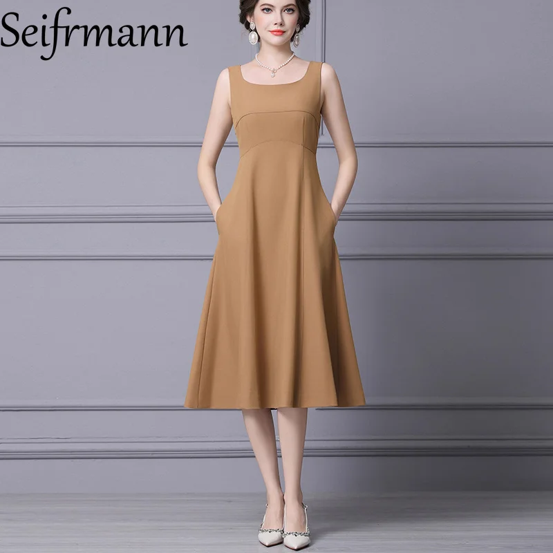 

Seifrmann dress 2025 new three-dimensional cut flower vest skirt high waist short jacket