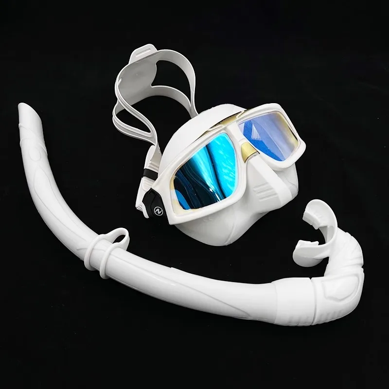 X professional free diving mask plus tube ultra-low volume large field of vision research special god