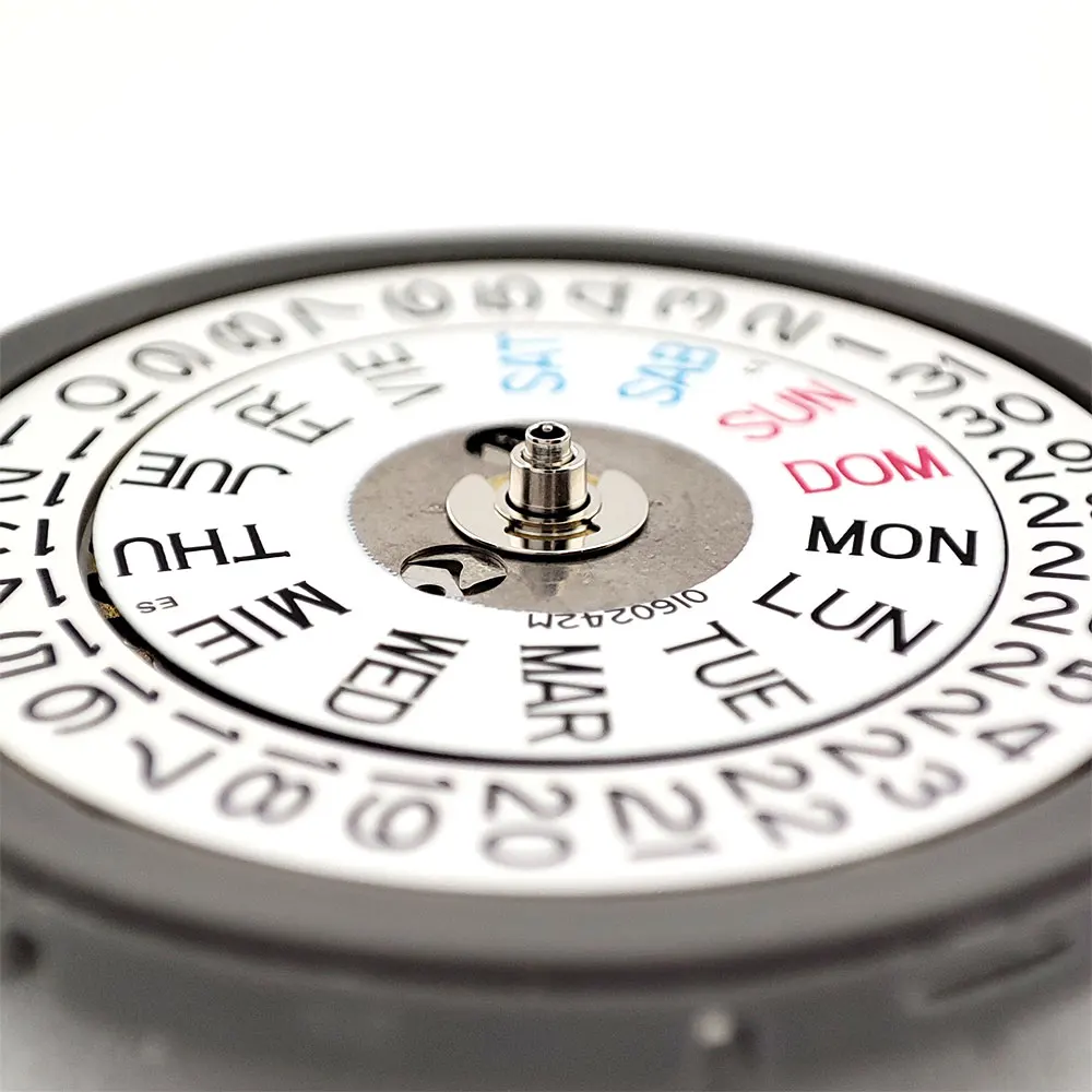 High Precision NH36 Mechanical Movement Chinese Made Double Calendar 3/3.8/4.1 Crown at Japanese 36 Movement Replacement Parts