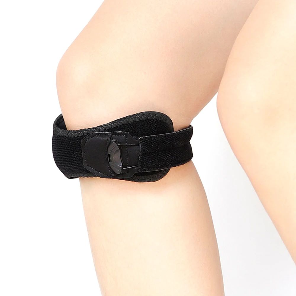 1 Stück Verstellbarer Kniescheiben-Sehnenstützgurt für Jugendliche, Frauen & Männer, Schwedische Marke Patella-Kniebandage