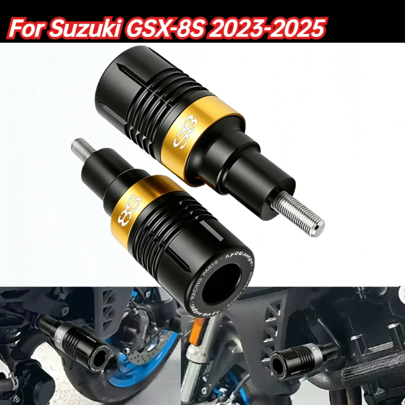 

For For Suzuki GSX-8S GSX8S 2023 2024 2025 Frame Sliders Crash Protector Motorcycle Accessories Engine Pad Falling Protection