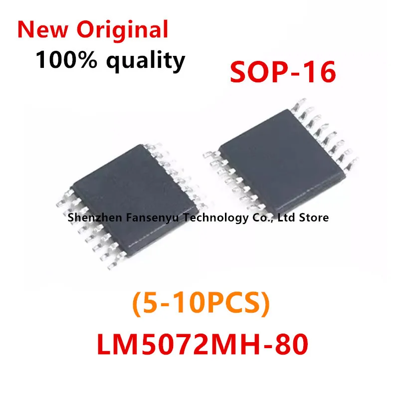 (5-10piece)100% New LM5072MH-80 LM5072 sop-16 Chipset
