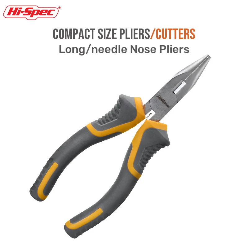 Hi-Spec Multi Functional Pliers Electrical Wire Crimping Self-Adjusting Stripping Cable Cutter Cutting Side Snips Mini DIY