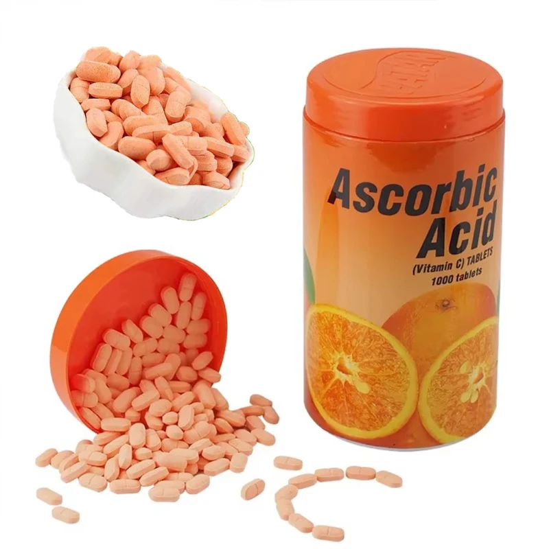 

1000 VC chewable tablets enhance body immunity supplement vitamins promote collagen synthesis and improve tissue elasticity