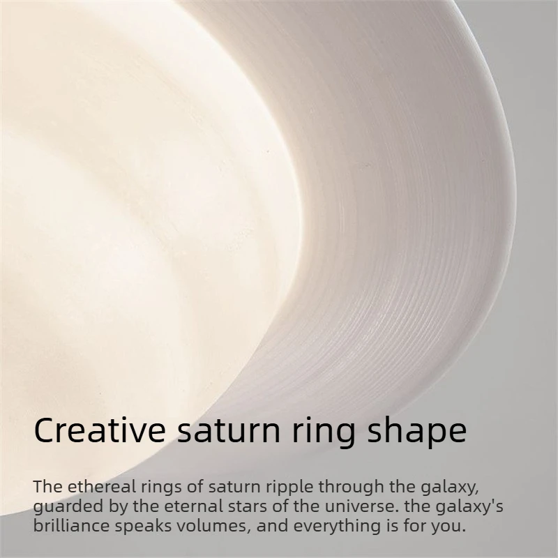 Creative PE Planet Saturn Pendant Lights Kitchen Island Led Chandeliers Dining Room Decor Hanging Lamps Bedroom Light Fixture