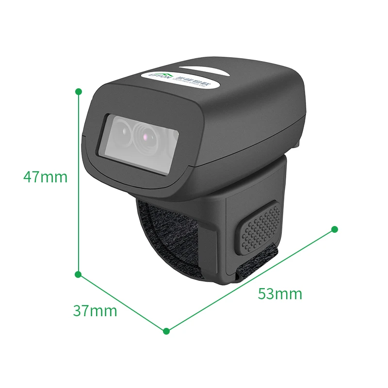 Portable for USB 1D 2D QR Code Handfree Barcode Scanner OEM ODM Glove Wearable Warehouse Logistics in Stock