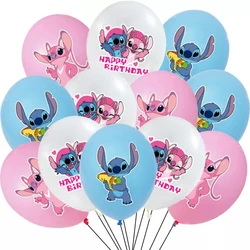 Stitch Birthday Party Balloons Stitch Party Decorations Stitch Cartoon Balloons Kids Birthday Baby Shower Parties Pink Stitch