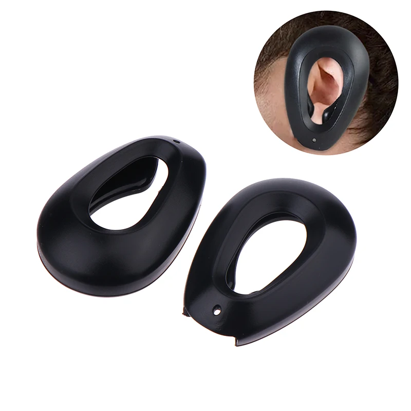 1Pair Hairdressing Ear Protectors Silicone Hair Dye Ear Covers Earmuffs Barber Waterproof Shower Ear Shield Styling Accessories.