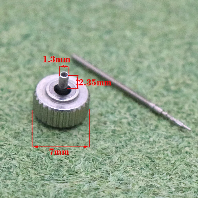 Watch Accessories Crown Adjustment Time Button 7MM For Armani 5890 5905 5983 Parts Tools 1pc