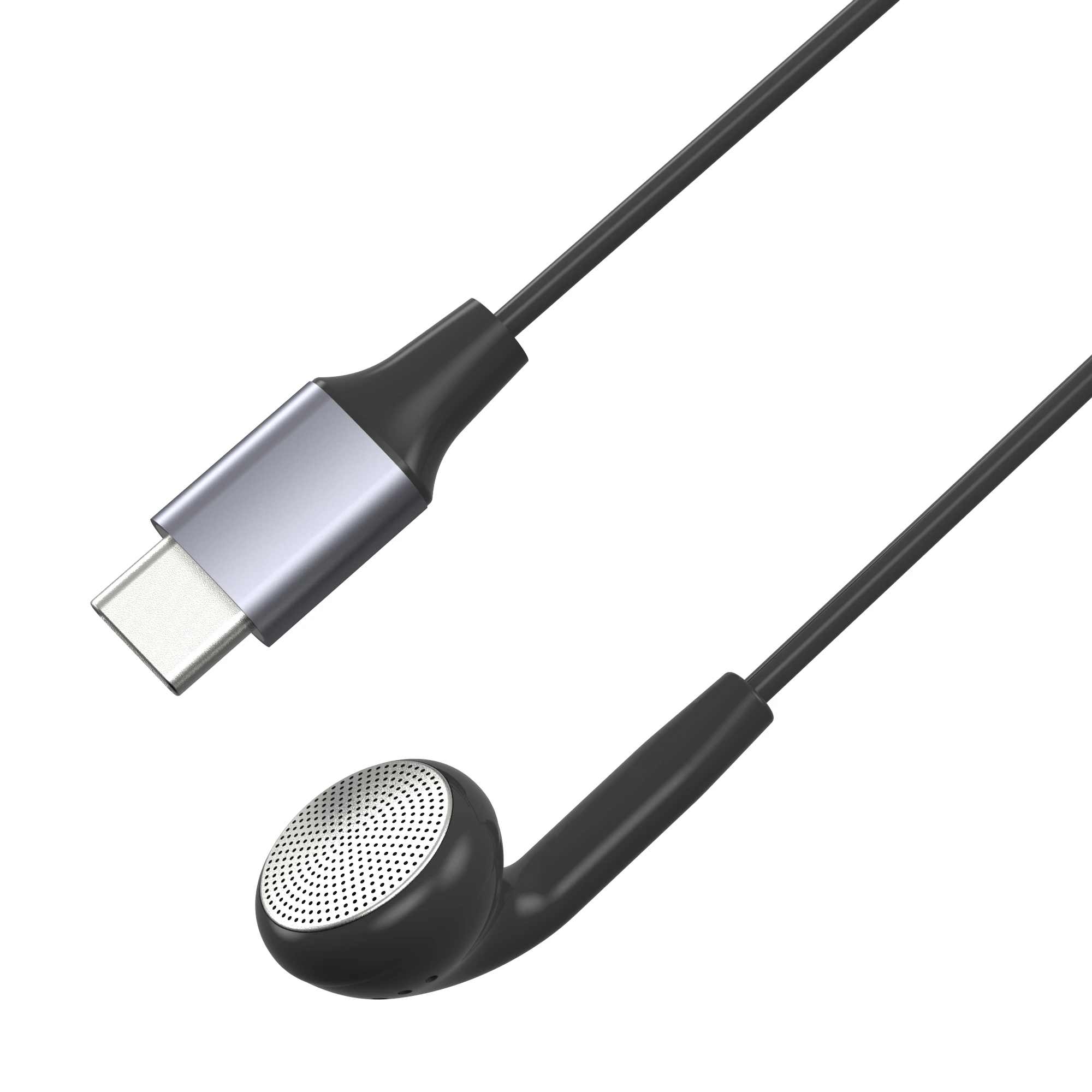 Single Side Headset with Microphone Type C Car Driver Single Side Headset