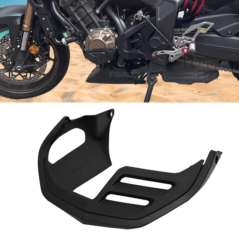 

Новинка 2024, нижний спойлер двигателя мотоцикла, защита обтекателя кузова, защита шасси, уличный щит для Honda CB650R CB 650R 2019-2023