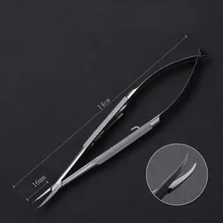Micro-Lock Type Needle Holder 12cm14cm16cm18cm Pen Type Needle Holder Self-Locking Needle Holder Surgical Instruments