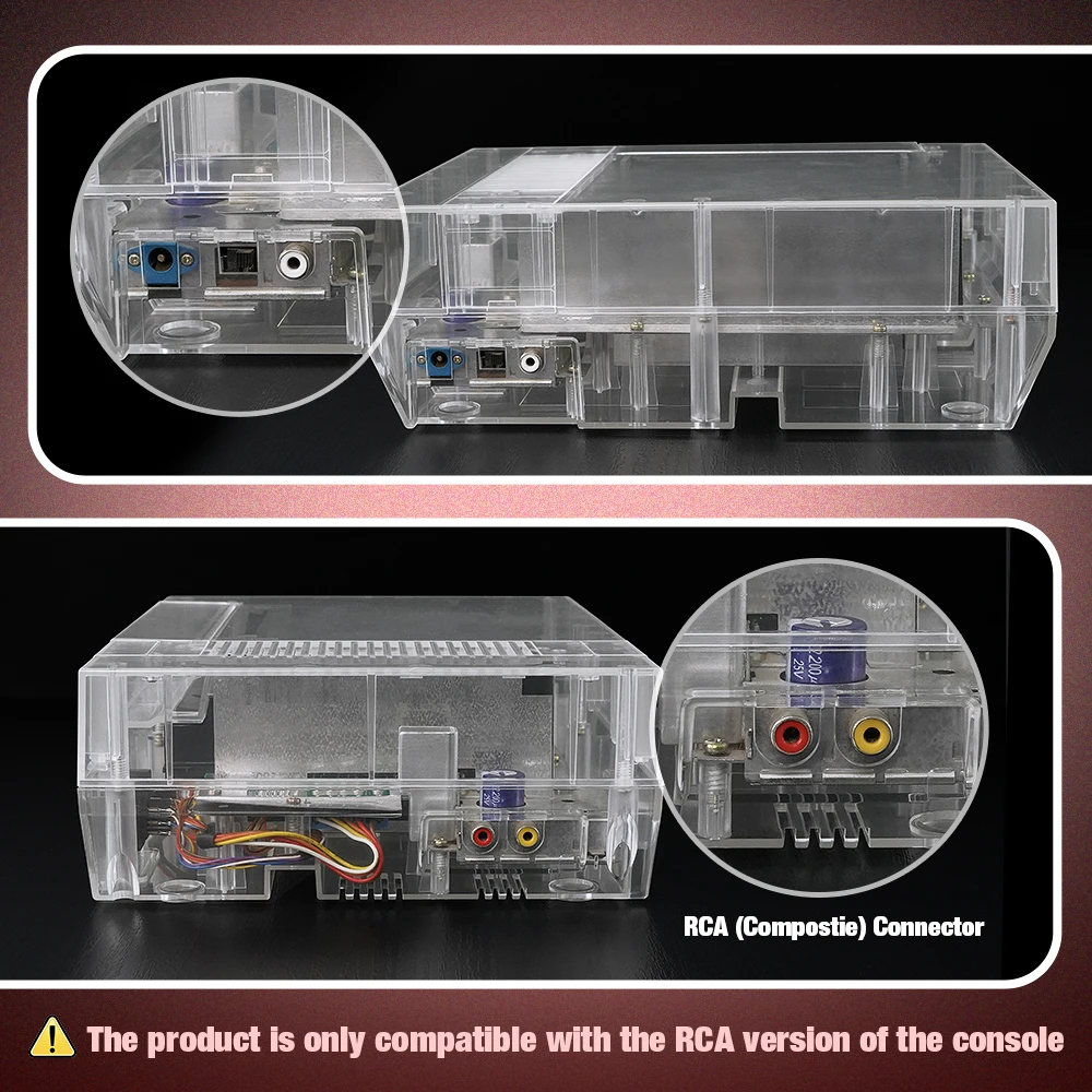 Replacement Shell For NES Nintendo Entertainment System Console Protective Case For NES Gaming Accessories
