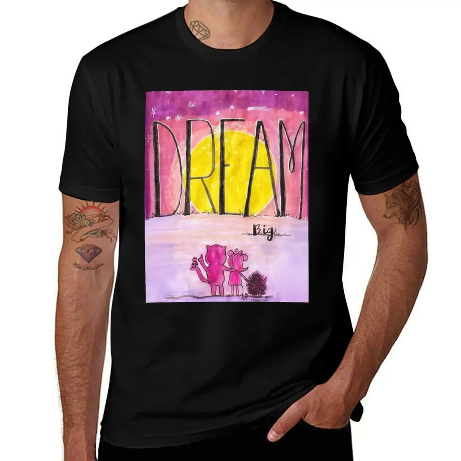 

My dreams, your dreams T-Shirt custom t shirt heavyweights cotton man t-shirts plus size clothes men t shirts