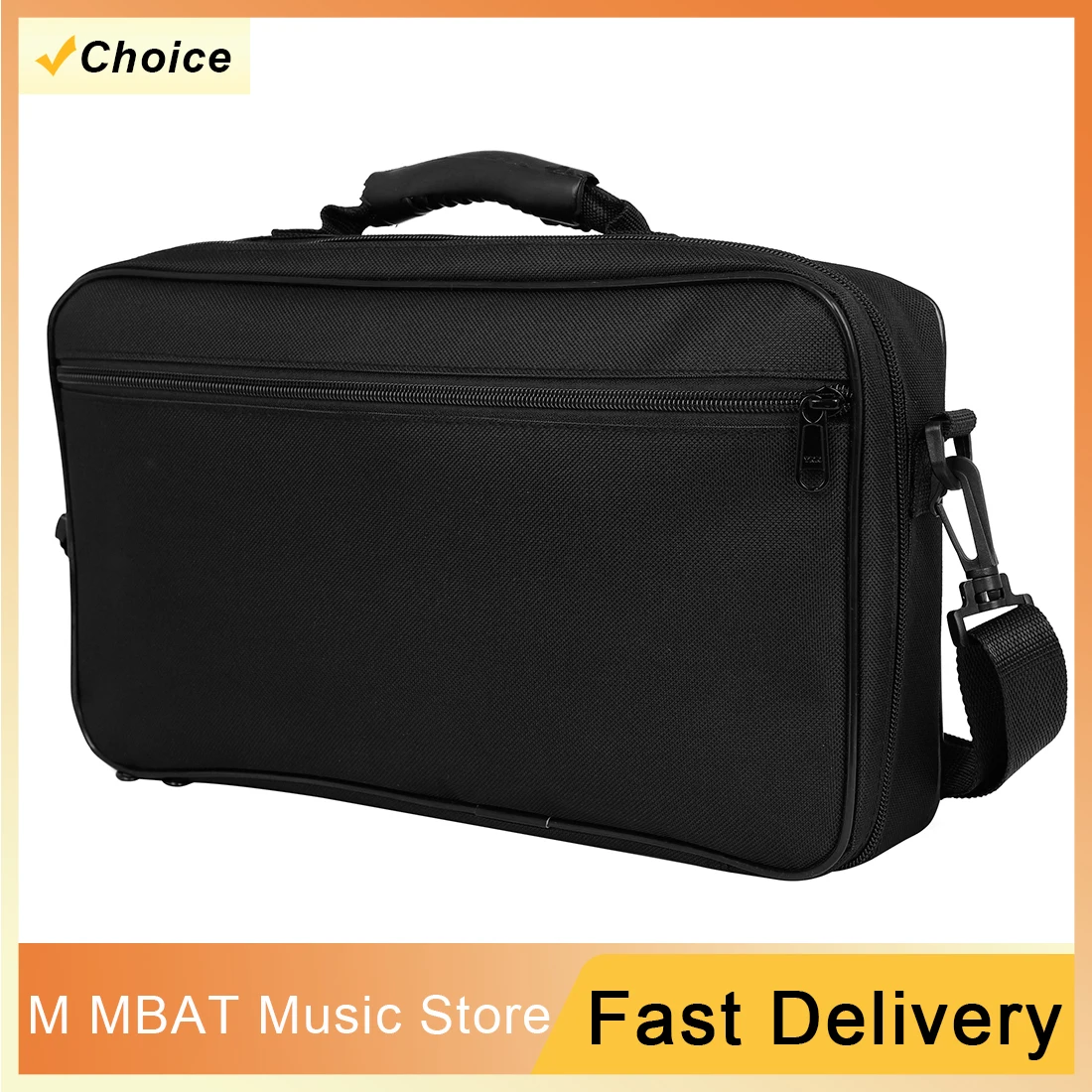 

Oboe Storage Carrying Case Black Waterproof Oxford Cloth Oboe Shoulder Bag Handbag Woodwind Instrument Parts & Accessories