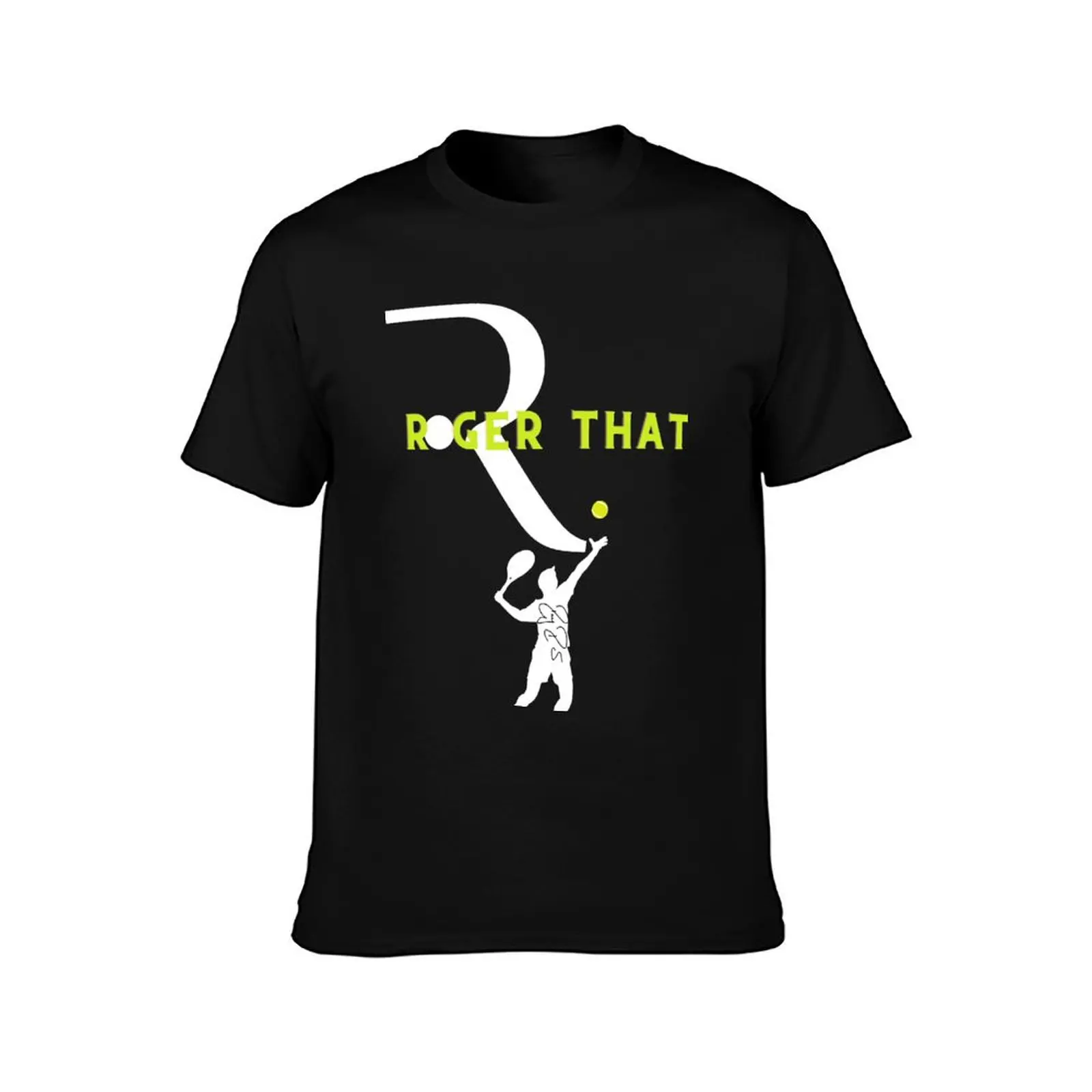 Roger That Federer T-Shirt Stylish Graphic Short Sleeve Top T-Shirt