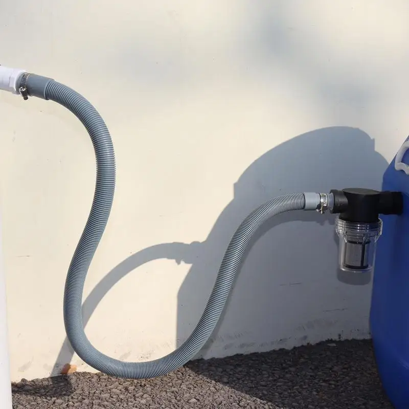 Rain Water Collection Diverter Rain Barrel Diverter Connector Downspout With Rainwater Collector Roof Avoid Clogging Water