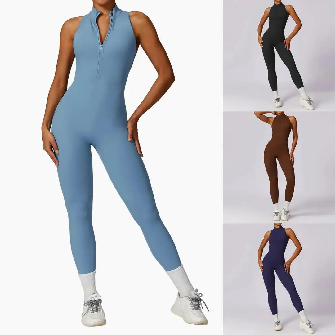 B Women Bodysuits Tummy Control Butt Lifting Sports Fitness Sports Bodysuit Yoga Suit Women's Gym PushUp Workout Clothes