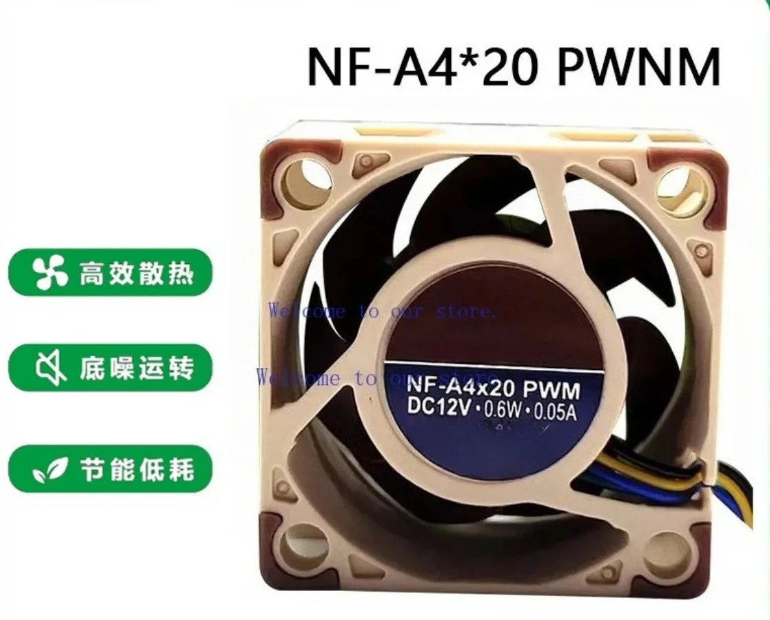 For Noctua NF-A4x20 PWM 4020 12V 4-Pin PWM Quiet Cooling Fan  (WYH001)