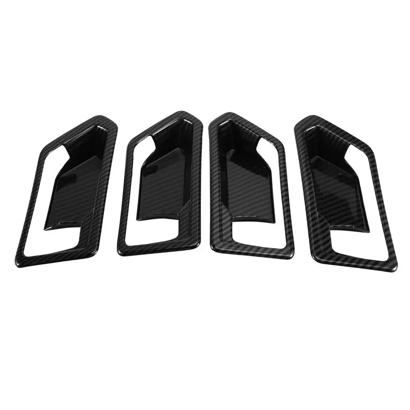 X39A-Car Inner Door Armrest Handle Bowl Frame Panel Cover Trim For Toyota RAV4 RAV 4 2026 2027 2028 Modify Decorative Strips