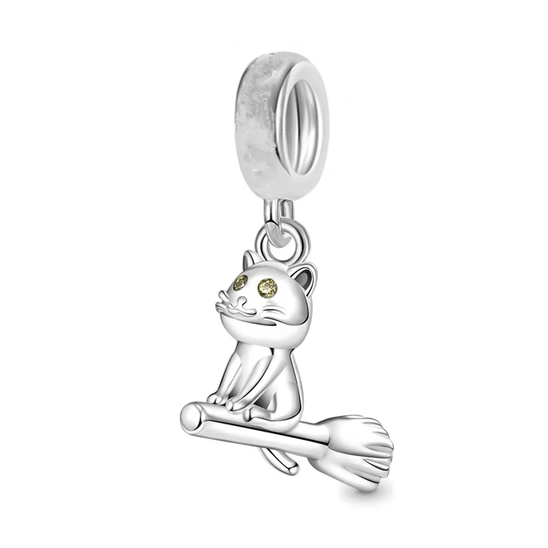 Sea Turtle，Bichon Puppy，Alpaca，Playful Cat Dangle Charm Bead Fit Original925 Sterling Silver Pan Brand Bracelet DIY Jewelry Gift