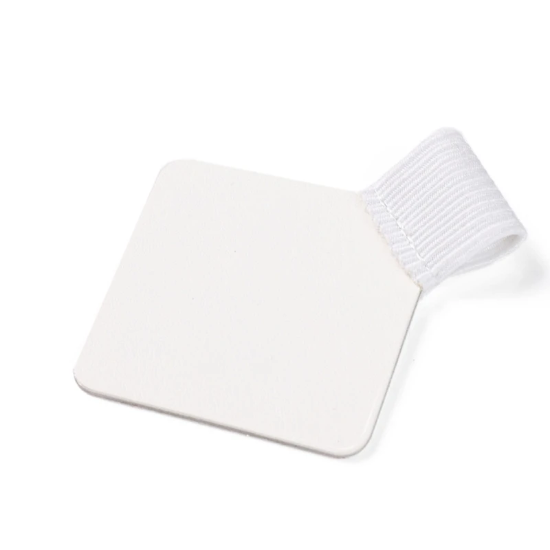 10Pcs  Adhesive Leather Pen Holder for Journal Planner Clipboard Leather Pen Rings Holder Leather Elastic Pen Holder