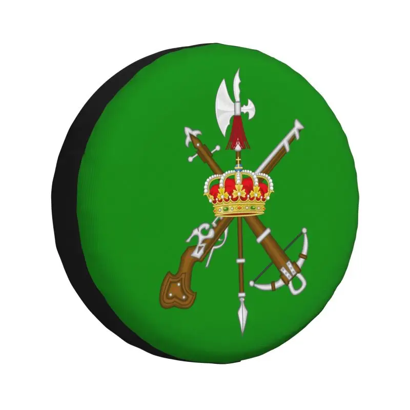 Cubierta de neumático de rueda de repuesto de la Legión Española personalizada para Grand Cherokee, ejército español, Jeep militar, RV, SUV, remolque, accesorios para vehículos