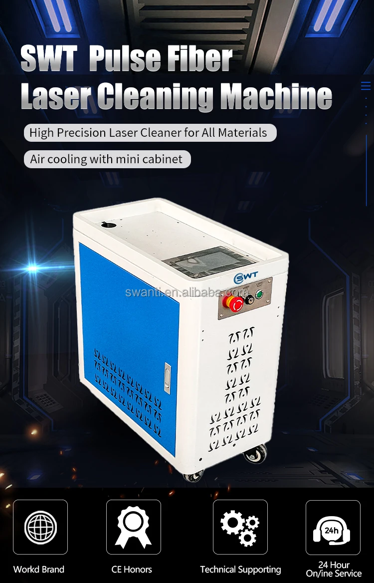 Macchina per la pulizia laser per ruggine e vernice