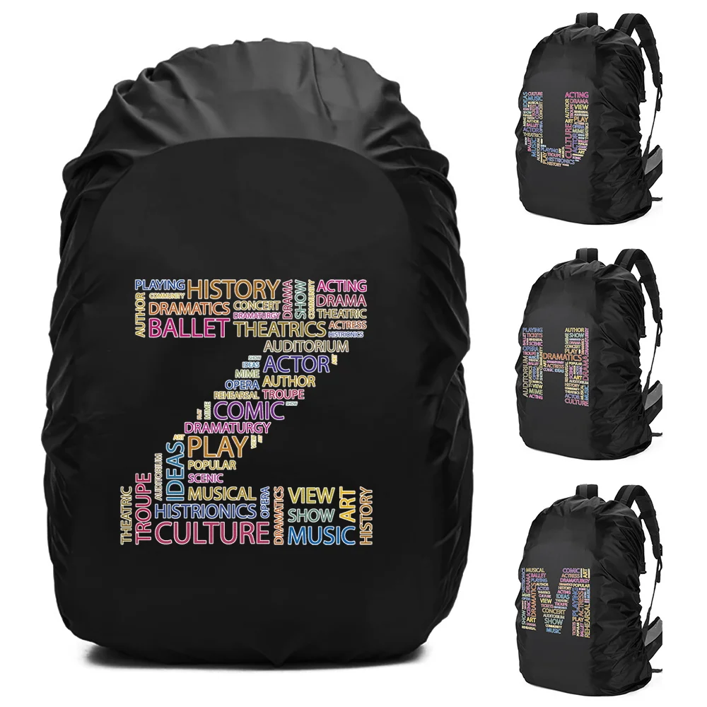 Climbing Camp Hiking 20-70L Multipurpose Backpack Cover Foldable Travel Series Protective Cover Rainy Days Skiing Backpack Cover