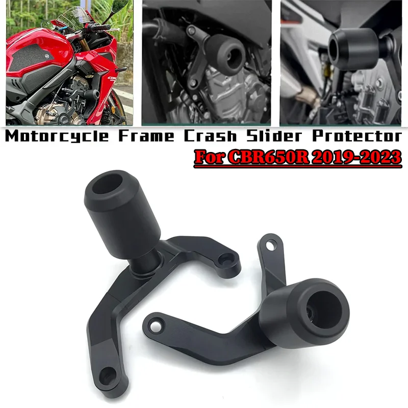 

Motorcycle Engine Case Saver Cover Guard Crash Pad Frame Slide For Honda CB650R CBR650R CB CBR 650 R 650R CBR650 2019-2021 2023