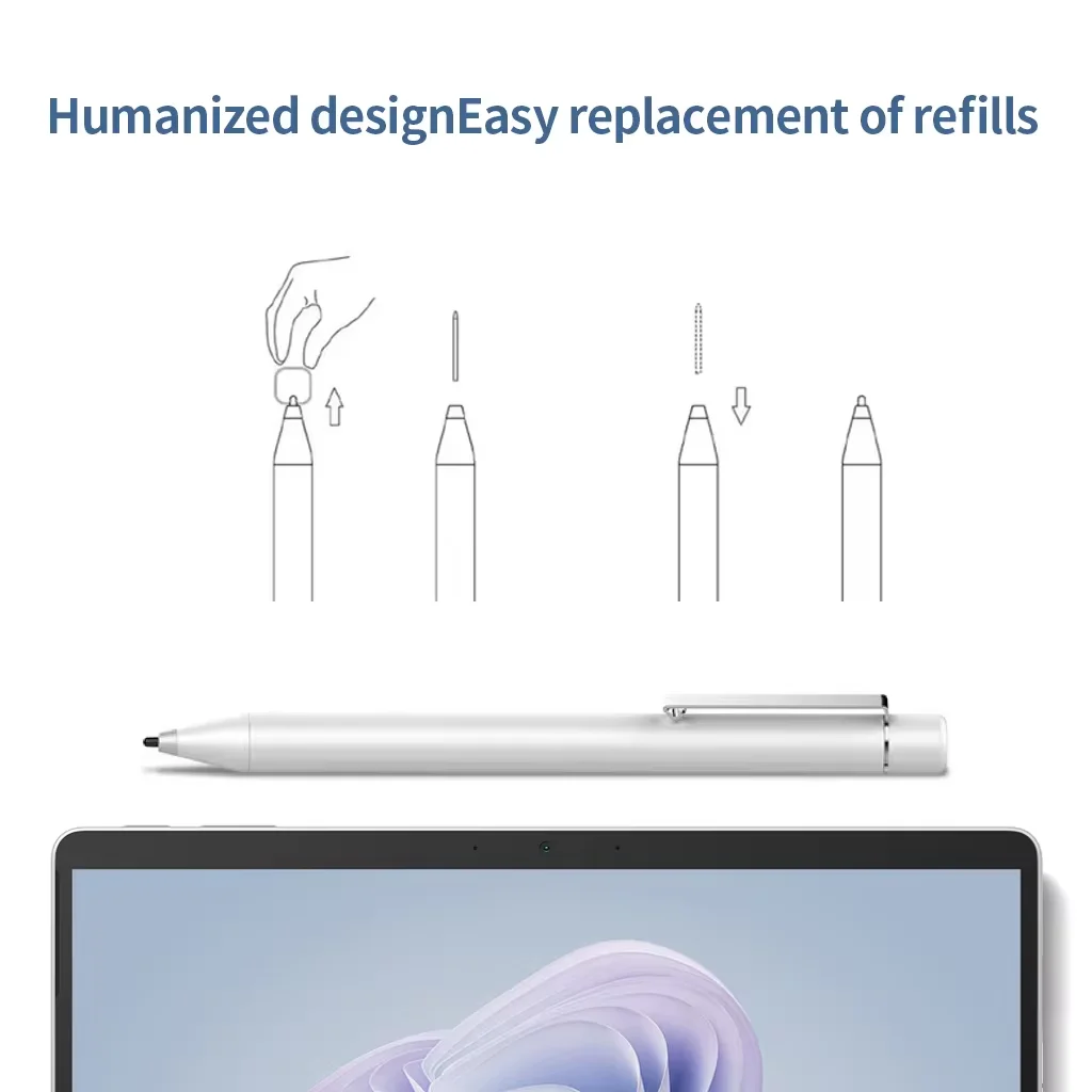 قلم ستايلوس لمايكروسوفت سطح برو ، متوافق مع سطح برو ، س ، 8 ، 7 ، 6 ، 5 ، 4 ، 3 ، كتاب 3 ، 2 ، 1 ، Go3 ، حصان ، MPP1.5 ، آسوس