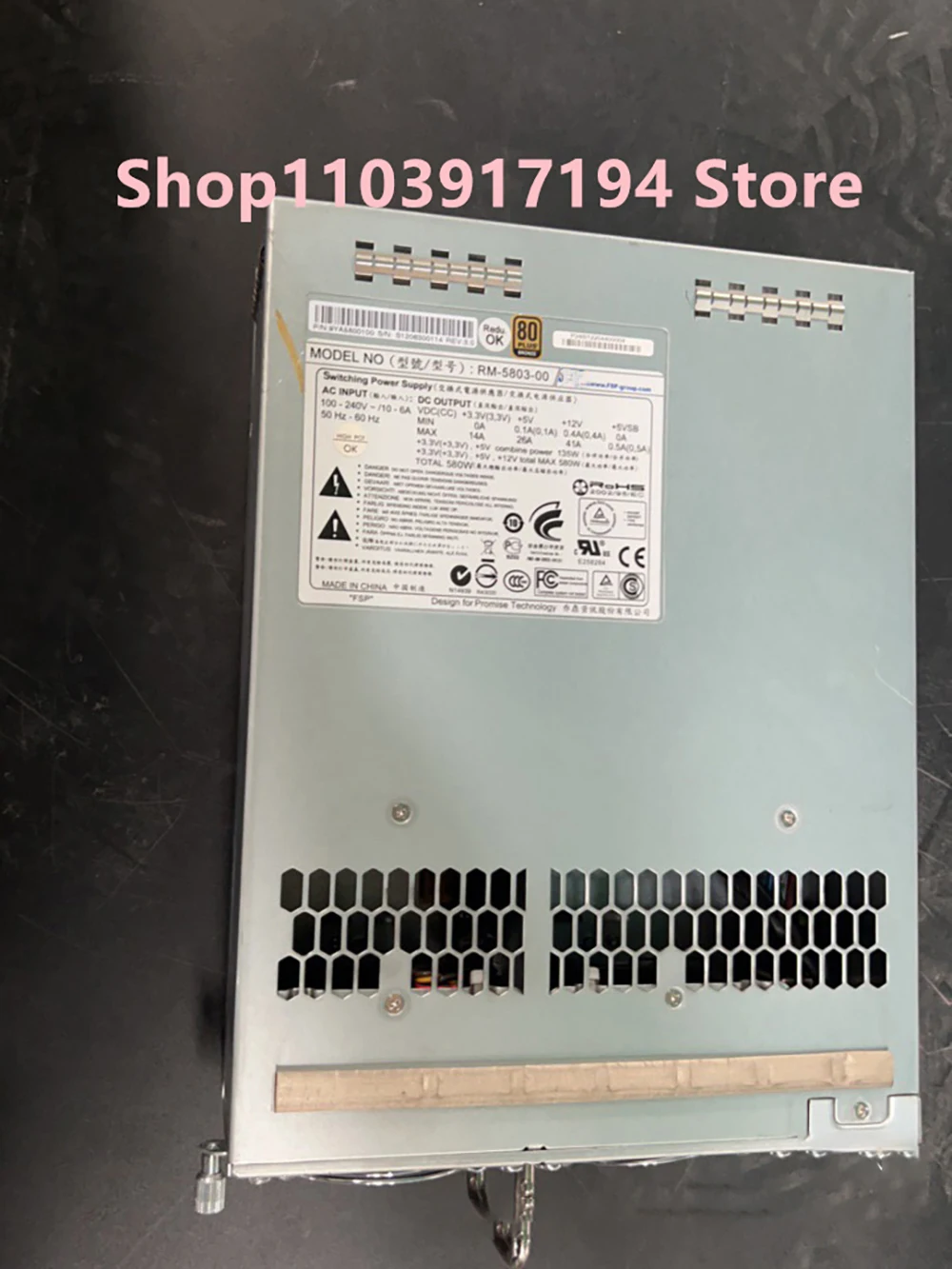 FOR FSP RM-7503-00  E830f Disk array cabinet power module 750W