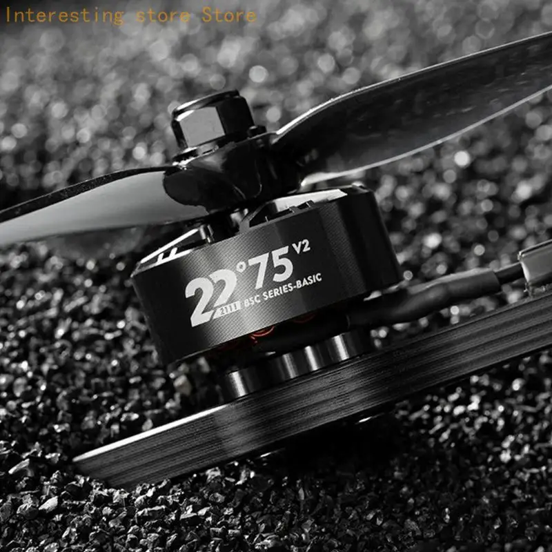 Bürstenloser Motor mit Gewindewelle BSC2207.5 für 5-Zoll-FPV-Drohnen-Builds, Metall-Außenläufer für Wartung und Ersatzplanung – Detail 3