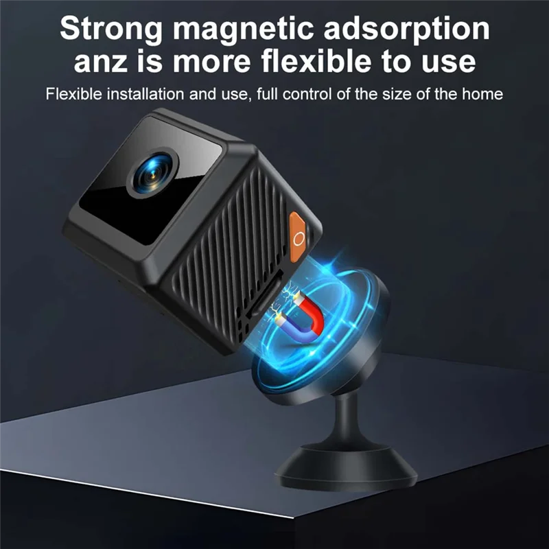 3CGRO-Night Vision 1080P HD Wifi Camera Motion Detection Surveillance Camcorder Security Protection Loop Recording Cam