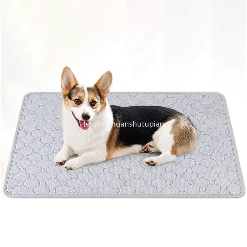 

4 Layers 50x70cm Washable Pet Mat Reusable Clean Pad Breathable Easy Cleaning Cat Mat Pet Clean Supplies Bed for Medium Dogs