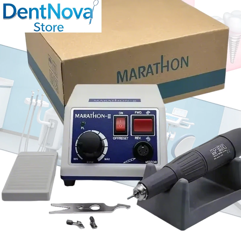 

Dental Micromotor 35K RPM H37L1 Handpiece Marathon N3 Professional Dental Lab Electric Tools Set Clinic