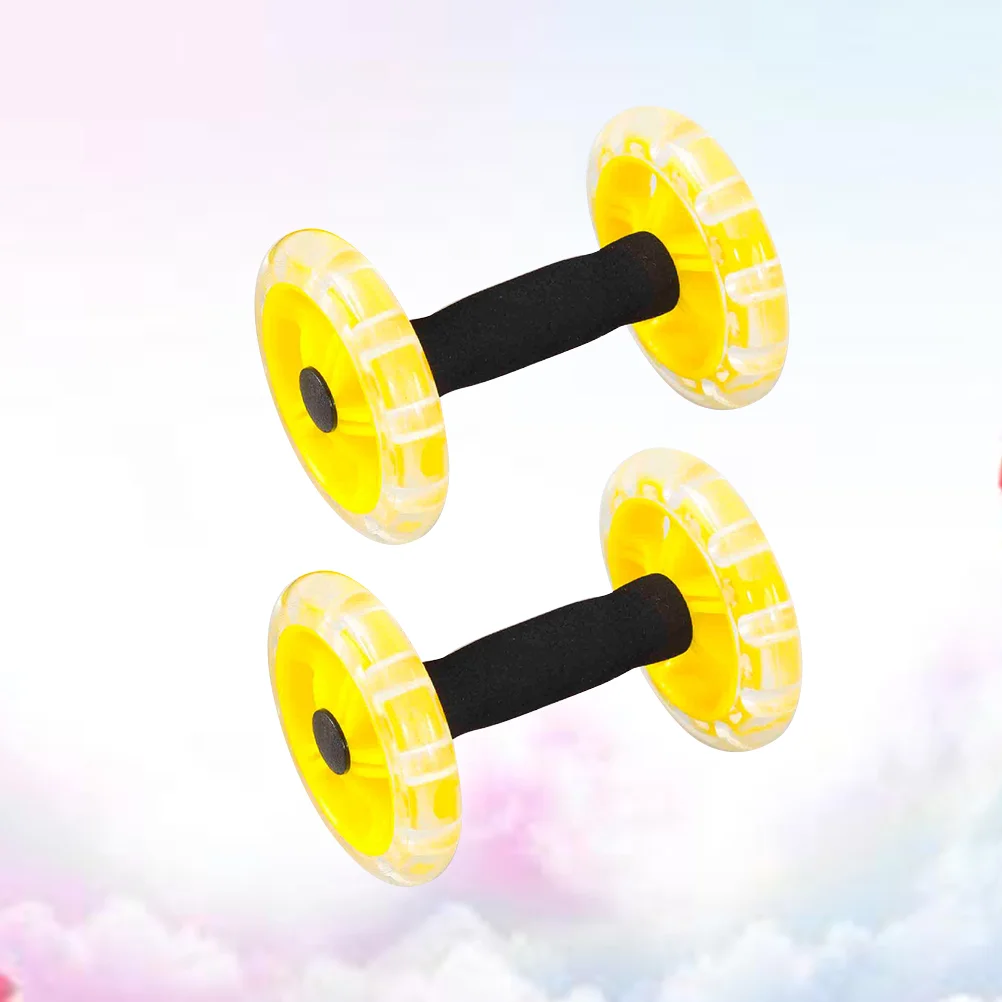 

Fitness Wheel Tennis Heat Shrink Sleeve Rollers Lose Weight Equipment Dumbbel Exercise Training