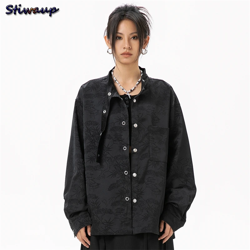 Women's Shirt Trend 2024 Choice Woman Lady Clothes on Offer Old Money Women's Luxury Clothing Black Ladies Blouses Large Size