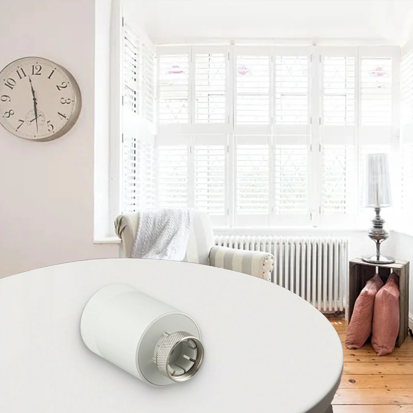 Advanced TRV Featuring WiFi Connectivity Seamless Integration with For Tuya Systems and Customizable Heating Solutions