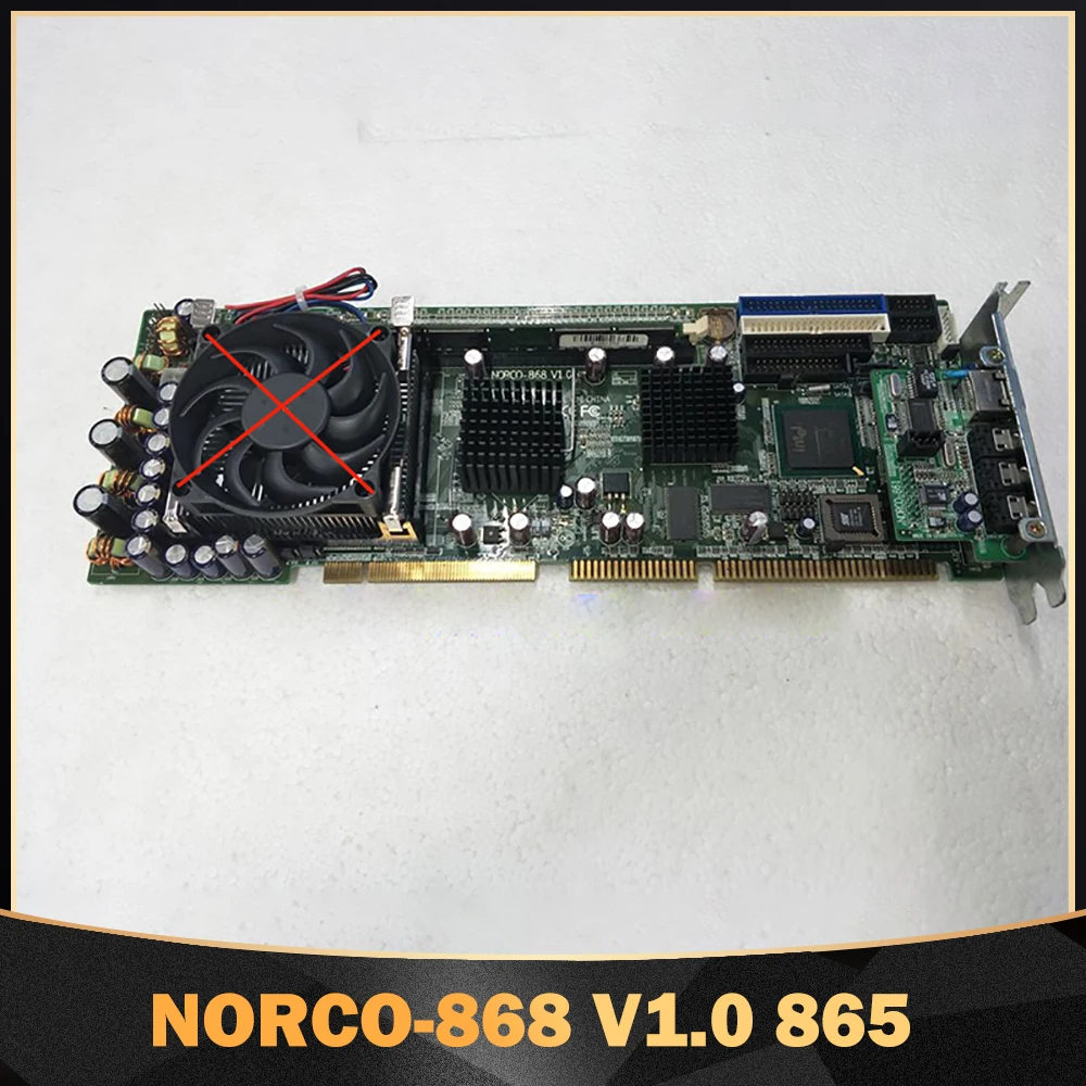 Chipset With SATA Interface Industrial Computer Motherboard NORCO-868 V1.0 865