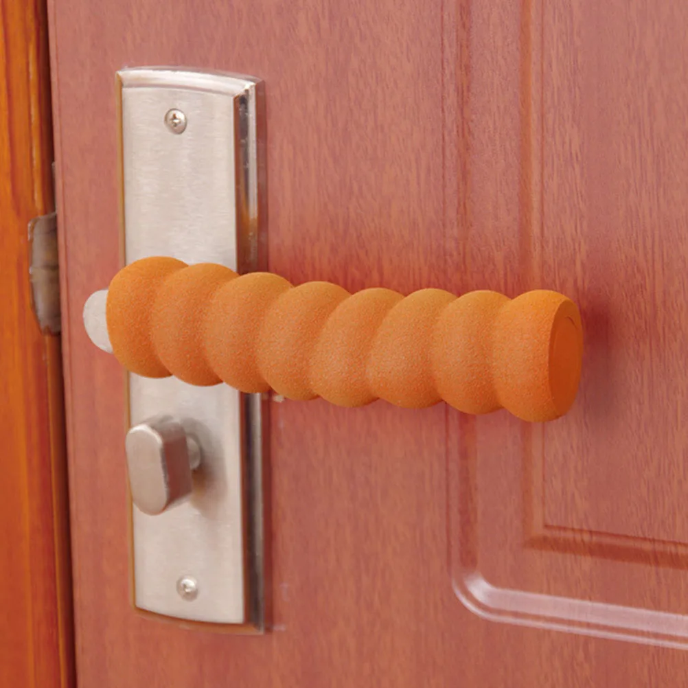 

5pcs Anti-Collision Door Handle Cover Eva Soft Protective Sleeve For Home Cabinet Drawer Knob Safety Bumpers Smooth Fit