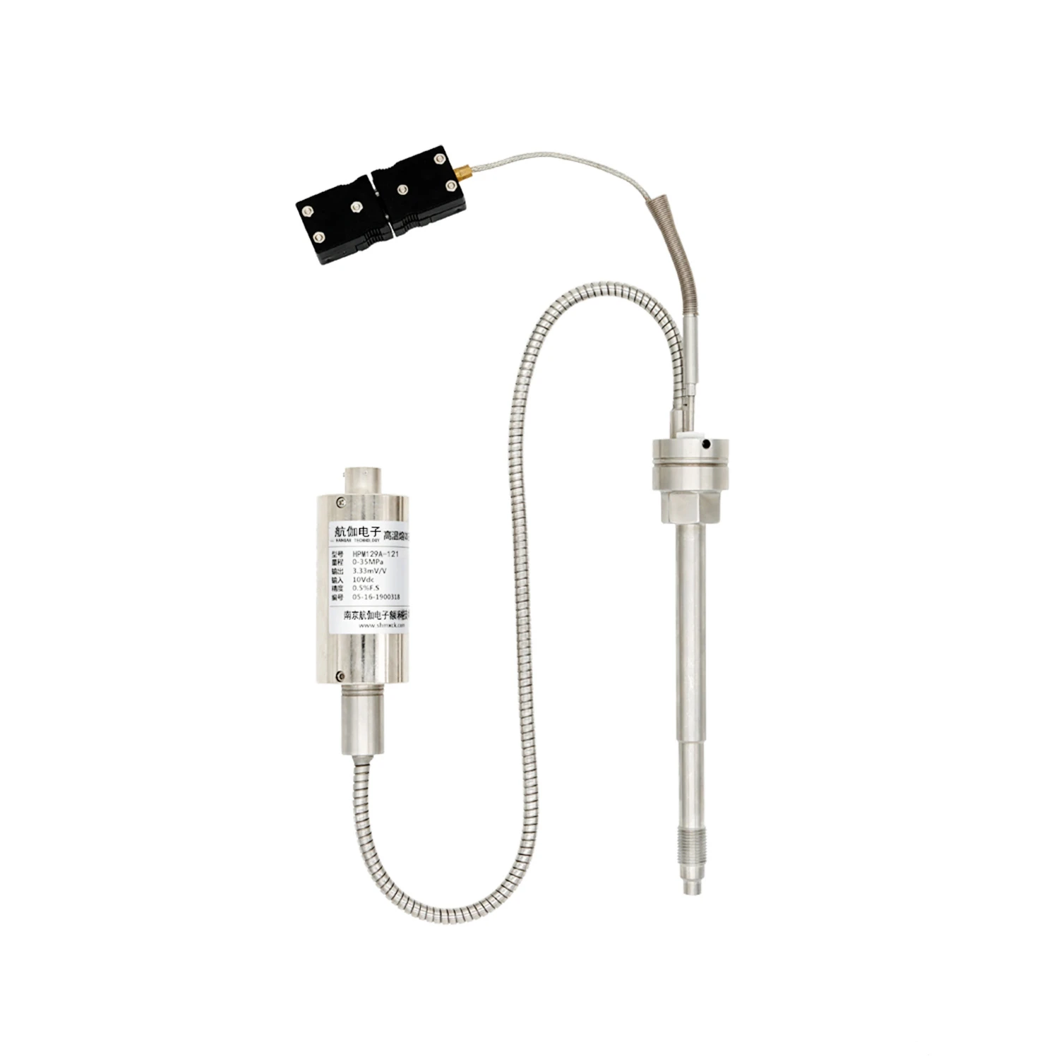 

4-20mA 1-5V Melt-blown Fabric Plastic Bitumen High Temperature Melt Pressure Transmitter Sensor