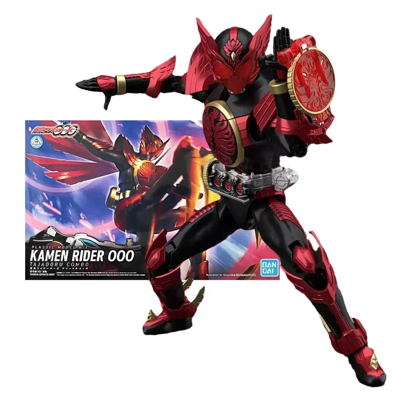 

Bandai натуральная фигурка Kamen Rider, стандартная фигурка OOO Tajadoru, комбинированная коллекция, экшн-фигурка, модель для детей, игрушки, подарки