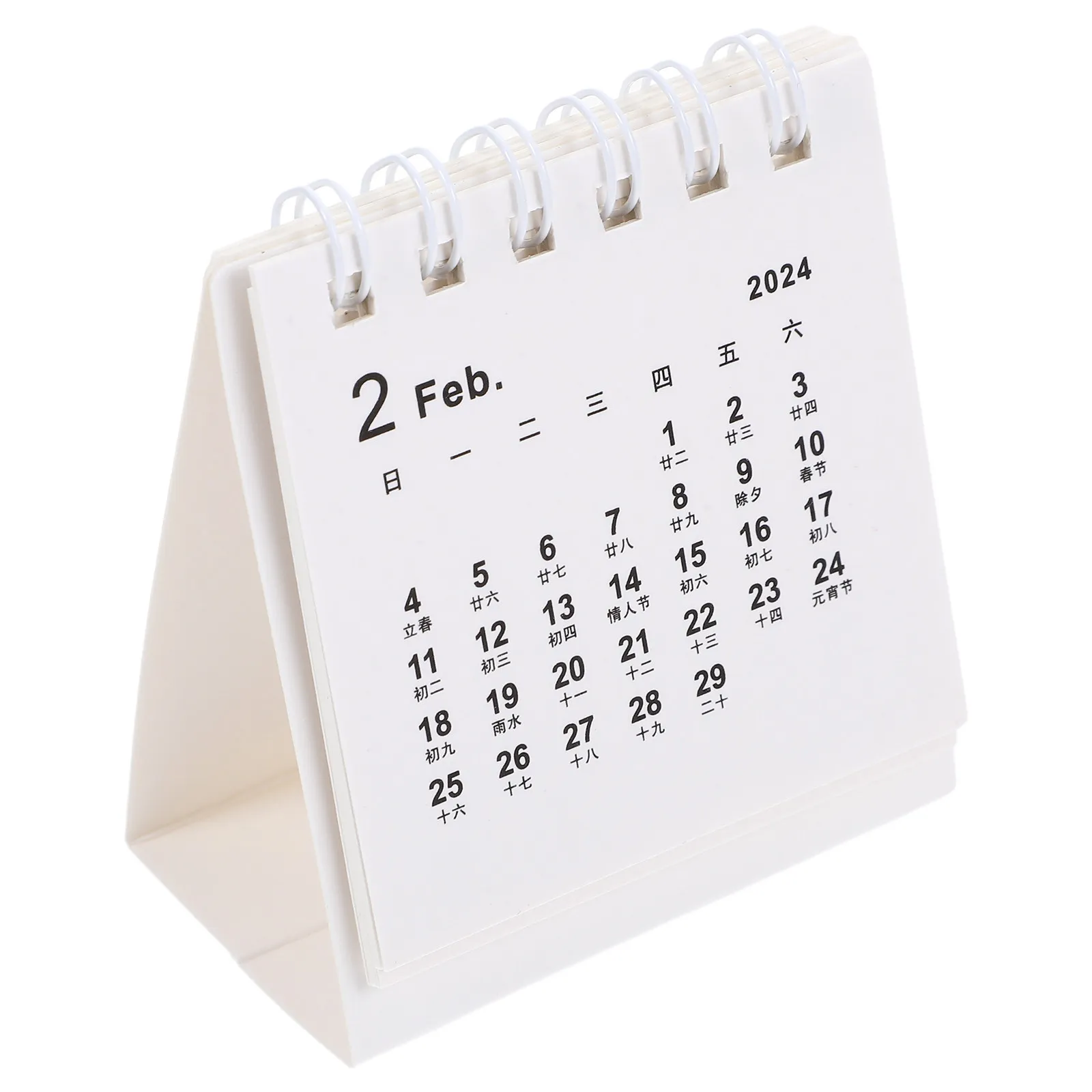 

Office Desk Calendar 2024 Small Standing Monthly Calendar Thick Smooth Paper Cartoon Design for Home Office Classroom Daily