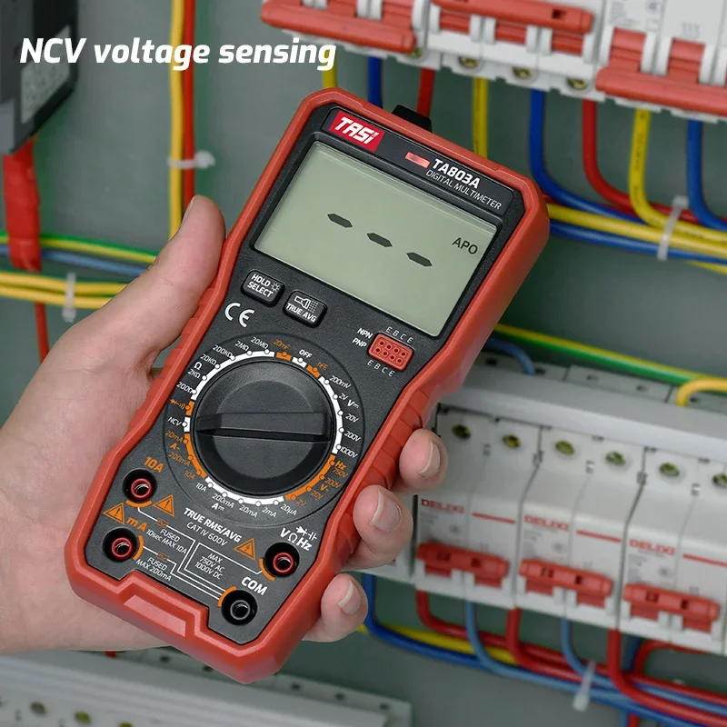 TASI TA803A TA803B TA803C Digitalmultimeter Auto/Manual Profesional Ture RMS AC DC Hochpräziser Smart Multimetro Voltag Tester