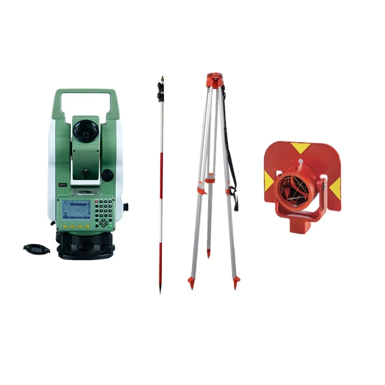 Low price  DTM752R 400m reflectorless total station  leica  TS06 total station with full accessories