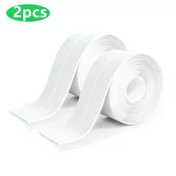 Tira de sellado autoadhesiva para baño y ducha, pegatina de pared impermeable, borde de fregadero, accesorios de cocina