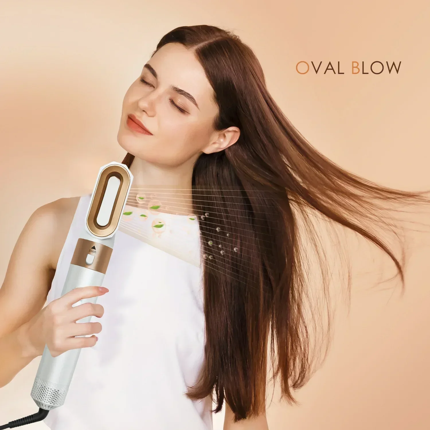 New Hair Dryer Multi Hair Styler 5 in1 Curling Iron Hair Straightener With Hair Brush Hairdryer For Hair Dryer Hair Multi Styler image 4