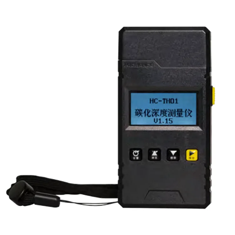 HC-TH01 Carbonization Depth Gauge Portable digital through-coating Ultrasonic Thickness Gauge